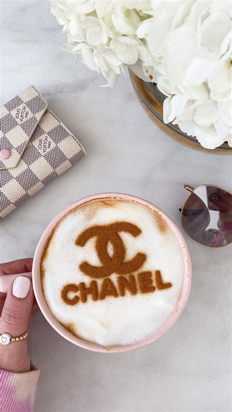 chanel latte art